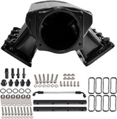 LS Intake Manifold Low Profile 92mm Cathedral Port Compatible with Chevy GMC Pontiac LS1 LS2 LS6 Sheet Metal Fabricated EFI